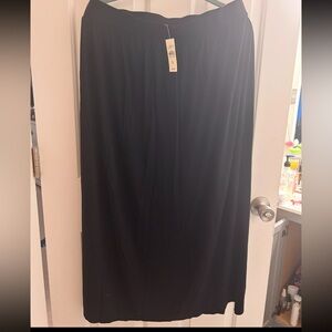 LOFT Black Maxi Skirt